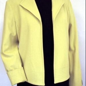 O'CONNELL'S Yellow Tailored WOLL AN CASHEMIRE